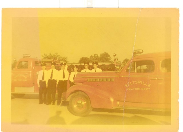 1947 Buick. Members bought this unit to start the Beltsville Rescue Squad